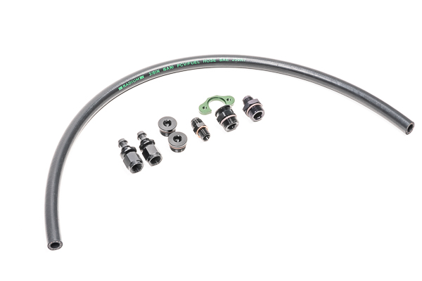 Radium Engineering — Radium Mitsubishi 4G63 Early Fuel Rail Plumbing - view 4